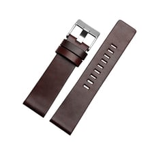 Wholsale 22mm 24mm 26mm 28mm 30mm genuine leather strap high quality watchbands Free shipping 2024 - buy cheap