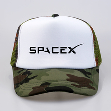 Gorras de béisbol SpaceX para hombres y mujeres, gorros de béisbol con diseño de OVNI, gorra deportiva de malla con red de camionero, gran oferta, Verano 2024 - compra barato