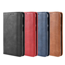 Capa de couro para xiaomi mi 9 com flip, capa magnética de luxo com absorção de impacto para xiaomi mi 9 se 2024 - compre barato