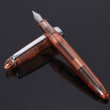 2021 nova caneta de fonte transparente 0.5mm artigos de papelaria ferramentas de escrita presente 2024 - compre barato