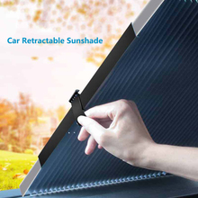 Car Sun Shade UV Protection Curtain Retractable Sunshade Cover Side Window Front Back Curtain Windshield Visor Car Accessories 2024 - buy cheap