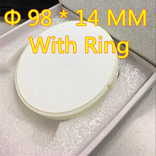 Wholesale 10 Pieces OD 98*14 MM Dental Zirconia Blocks With Plastic Ring Outside for Open CAD/CAM Milling Machine Making crowns 2024 - buy cheap