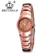 Fashion Reginald Brand Casual Watch Top Quartz Watches Waterproof Luminous Small Dial Full Steel Luxury Girl Gift WristWatches 2024 - buy cheap