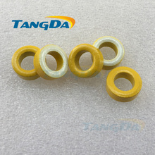 Tangda T50 Iron powder cores T50-26 OD*ID*HT 13*7.5*5 33nH/N2 75ue Iron dust core Ferrite Toroid Core toroidal yellow white A. 2024 - buy cheap