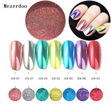 1 Box Mirror Rose Gold Silver Blue Purple Nail Glitter Powder Shining UV Gel Nail Art Chrome Pigment Nail Decoration Tools 2024 - buy cheap