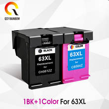 CMYK SUPPLIES Remanufactured replacement for HP 63 HP63XL 63 for hp DESKJET 3632 Officejet 4652 4655 ENVY 4522 printer 2024 - buy cheap