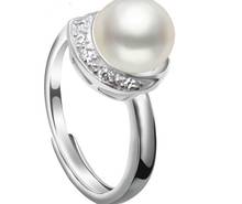 4 цвета, настоящее пресноводное жемчужное кольцо, свободный размер, регулируемое кольцо на палец, горячая Распродажа, модное ювелирное изделие из стерлингового серебра 2024 - купить недорого