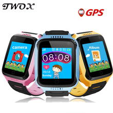 Оригинальный TWOX Q528 Y21 gps Смарт часы с Камера фонарик детские часы SOS вызова расположение устройства трекер для малыша безопасный PK Q100 2024 - купить недорого