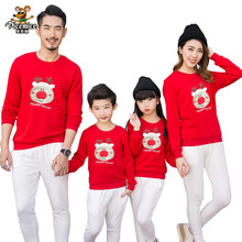 Family Clothing 2021 Christmas Deer Kid shirts Mommy and Me Clothes Mother Daughter Father Baby Rompers Family Matching Outfits 2024 - buy cheap