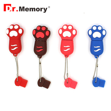 Lovely USB Flash Drives 8GB Bear Cat Paw Animal Anime Cute Pendrive 32GB 16GB Personalized Creative Memory Stick U Disk on Key 2024 - buy cheap