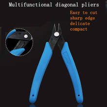 Electronic cutting pliers 170ii cable clamp 5 inch jewelry pliers electronic cigarette tool Soft rubber flat knife mouth pliers 2024 - buy cheap