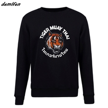 New Fashion Men Fleece Sweatshirt Tiger Muay Thai Kungfu Martial Art Karate Judo Fighting Club Hoodie Cool Coat Tops Harajuku 2024 - buy cheap