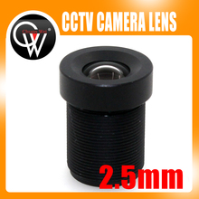 5pcs/lot 2.5mm lens 125 Degree Wide Angle CCTV Lens Fixed CCTV Camera IR Board Security Lens BL2520 2024 - buy cheap