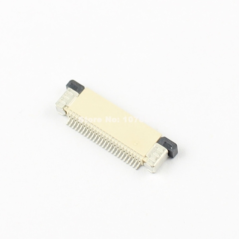 50pcs FPC FFC 0.5mm Pitch 24 Pin Drawer Type Ribbon Flat Connector Top Contact 2022 - buy cheap