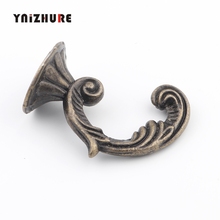 Antique Alloy Home Hat Coat Clothes Towel Wall Door Hangers European Hooks Bathroom Accessories Coat Hooks,Bronze Tone,8Pcs 2024 - buy cheap