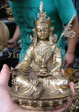 wang 00093 beautiful Padmasambhava Tibetan Buddhism Buddha bronze Oblation Pray statue 2024 - buy cheap
