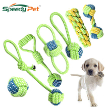 Dog Rope Toys Puppy Chew Toys Interactive Chewing Rope Ball Toys for Small Medium Large Dogs Stress-Free Dog Training Gifts 2024 - buy cheap