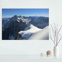 Custom Alps Decorative Canvas Poster High Quality Home Decoration Wall Art Cloth Silk Fabric Wall Poster Print 2024 - buy cheap