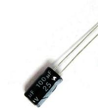 Condensador electrolítico 100UF, 25V, 100UF/25V, chips 6x7mm, nuevo y original IC, 50 Uds. 2024 - compra barato