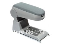 Console central de apoio de braço cinza pano para volkswagen polo 9n 9n3 2024 - compre barato