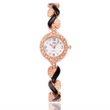 Women's Watches 2018 Fashion Stainless Steel Band Analog Crystal Round Wrist Watch Analog Quartz Wristwatch relogio masculino 30 2024 - buy cheap