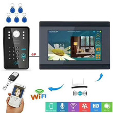 7 Inch Wireless Intercom WIFI Doorbell ID Card/Password Access Control Video Door Phone 2024 - buy cheap