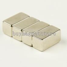 4pcs Big Super Strong Block NdFeb Magnets Rare Earth Neodymium 20 x 10 x 10 mm N35 ndfeb Neodymium neodimio imanes 2024 - buy cheap
