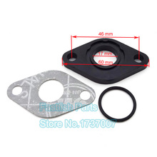 GY6 50cc Intake Gasket 17mm Carburetor Carb For GY6 50cc Moped Scooter Parts Engine Motorparts 2024 - buy cheap