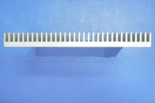 High-power dense tooth Aluminum heatsink LED Aluminum PCB  strip radiator aluminum plate 156*15*100MM heatsink 2024 - buy cheap