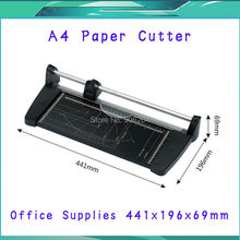 Brand New Portable Cutting MachineA4(441X196X69MM) Manual Paper Trimmer Cutter Blades Handmade Tool Office School Supplies 2024 - buy cheap