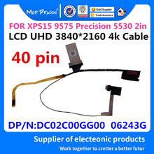 Cable LCD LVDS EDP para portátil, nuevo y original, UHD, 4K, para Dell XPS 15, 9575, precisión 5530, 2 en 1, DAZ10, DC02C00GG00, 6243G, 06243G 2024 - compra barato