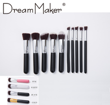 Pro 10pcs Makeup Brushes Set Cosmetic Eyeshadow Powder Foundation Blending Blush Beauty Tools Kit Make-up Pinsel free shipping 2024 - buy cheap