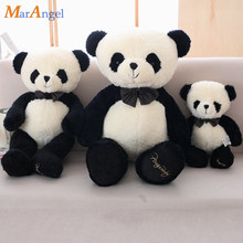 Милая Детская большая гигантская панда, медведь, плюшевая кукла, животные, игрушка, подушка, Мультяшные кавайные куклы для детей, подарки для девочек 2024 - купить недорого
