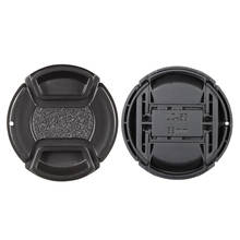 Center Pinch Snap-on Lens Cap Cover Keeper Holder for Canon Nikon Sony Olympus DSLR Camera Camcorder 2024 - buy cheap