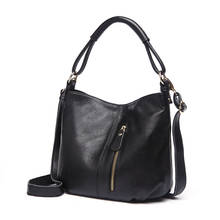 Genuine Leather Handbags Female Crossbody Bags for women Shoulder Bag Large Messenger Tote Bag Fashion Ladies Top-handle Bags 2024 - buy cheap