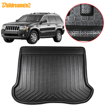 Protetor de tapete e bandeja traseira de carga, para jeep grand, cherokee 2008 a 2012, proteção de piso e carpete, embutido 2024 - compre barato