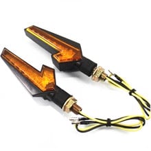 Universal 10mm Amber LED Motorcycle Turn Signal Indicator Light Custom For Harley Honda Kawasaki Chopper Bobber Cafe Racer 2024 - buy cheap