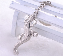 Hot Sale Creative Gift Simulation Gecko Pendant Keychain DIY Handmade Jewelry Accessories 2024 - buy cheap