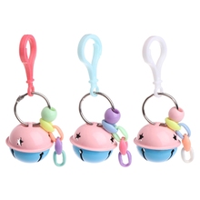 Pets Birds Parrots Colorful Toys Hanging Cage Paws Metal Bells For Mini Medium 2024 - buy cheap