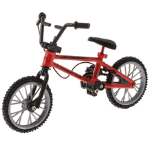 Металлический красный палец модель велосипеда игрушка BMX дорожный велосипед для детей креативная игрушка подарок на день рождения Дети Спорт ролевые игры игрушка 2024 - купить недорого