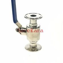 45mm 304 Stainless Steel Sanitary Ball Valve Tri Clamp Ferrule Type For Homebrew Diary Product 2024 - buy cheap