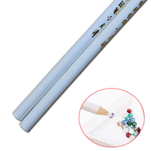 2 PCS Nail Art Dotting Pen for Picking Crystal Nail Art Rhinestones Gem Manicure Nail Pencils Wax Dotting Tools #TR36 2024 - buy cheap