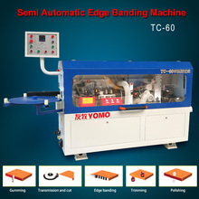 semi-automatic edge banding machine TC-60 woodworking straight edge bander 2024 - buy cheap