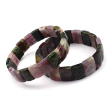 natural tourmaline stone beads bracelet natural energy stone bracelet DIY jewelry for woman wholesale ! 2024 - купить недорого