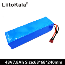 48V 7.8AH 13S3P battery pack 48V 15AH 1000W Electric bicycle battery 48V Lithium ion battery 30A BMS 2024 - buy cheap