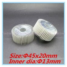 (20pcs/lot) High quality  45x20mm LED Aluminum heatsink radiator  heat sink 2024 - buy cheap