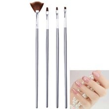 3pc/4pcs Nail Art Brushes Manicure Set Gradient Brush Gel Nail Brush Manicure Tools Nail Extension Set Drawing Pen Brush 2024 - buy cheap