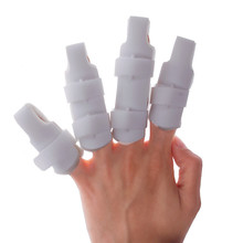 Soporte Corrector de postura para dedo, férula de aluminio para recuperación de lesiones, dolor, flexión, deformación, 4 tamaños 2024 - compra barato