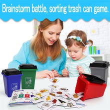 Garbage classification children early education intelligence observation parent-child interactive party game trash can toy 2024 - buy cheap