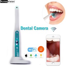 HD Video Wireless Wifi Teeth Inspection endoscope Oral Dental Endoscope 8 adjustable led lights Intraoral Camera For ios android 2024 - buy cheap